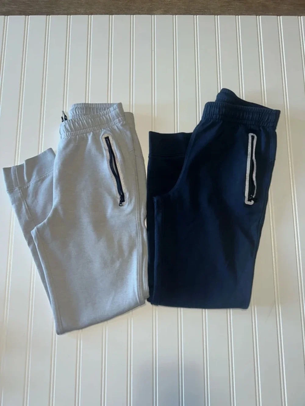 Jogger pair Navy and Gray Youth Boys 10/12